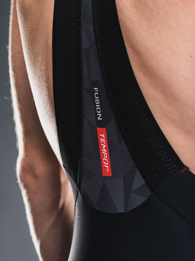 Fusion Mens TEMPO! TWO Bib Shorts grey men's cycling bib shorts product image 25