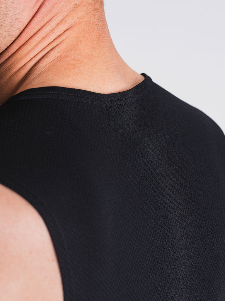 Fusion Mens TEMPO! ONE Run Singlet black men's running singlet product image 5