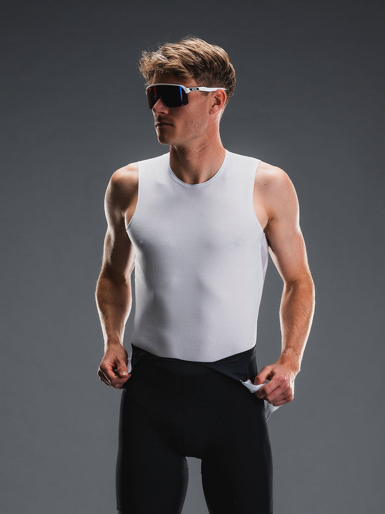Fusion TEMPO! PRO Shield Torso white/grey unisex cycling - accessories tempo! product image 1