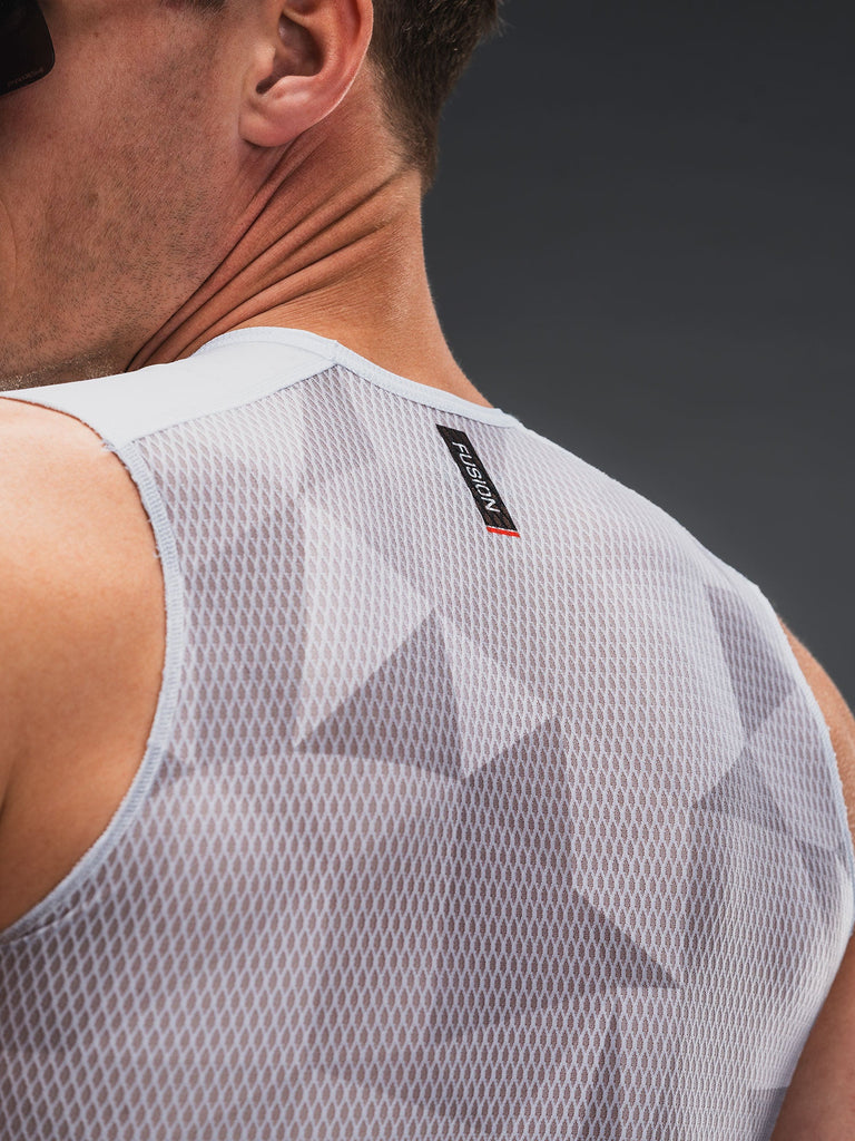 Fusion TEMPO! PRO Shield Torso white/grey unisex cycling - accessories tempo! product image 5