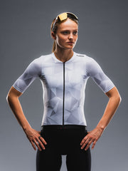 Fusion Womens TEMPO! ONE Jersey rust women's cycling jersey product image 9