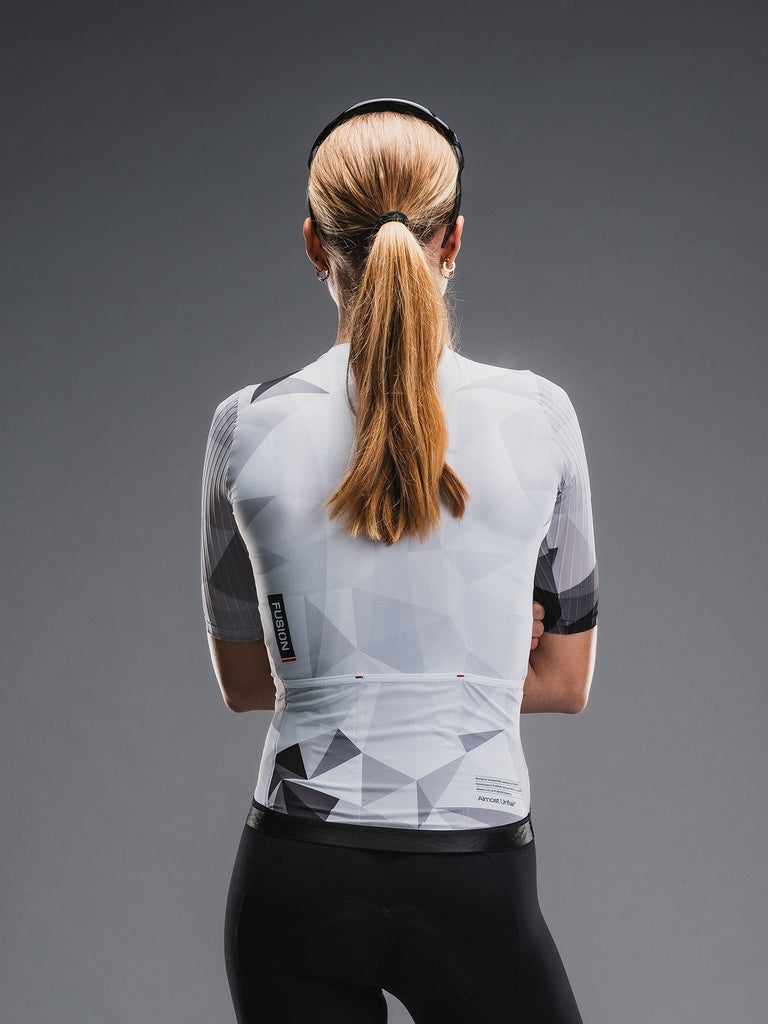 Fusion Womens TEMPO! PRO Jersey carbon women's cycling jersey product image 2