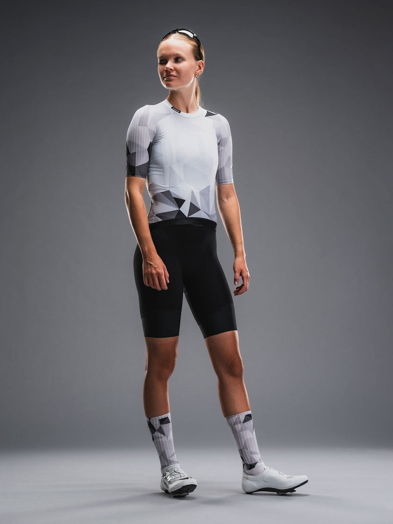 Fusion Womens TEMPO! PRO Jersey carbon women's cycling jersey product image 5